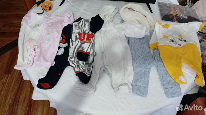 Детские вещи для новорожденных пакетом до 1 года