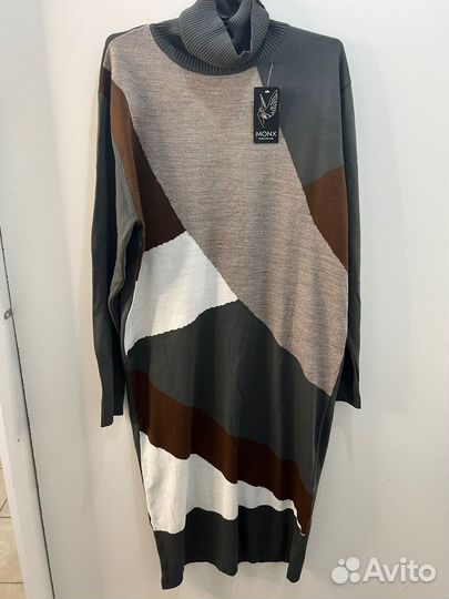 Платье свитер женское