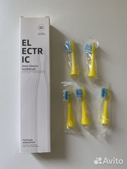 Насадки для детской электрической зубной щетки