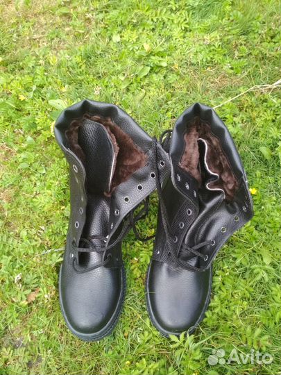 Новые мужские ботинки с высоким берцем (зима)