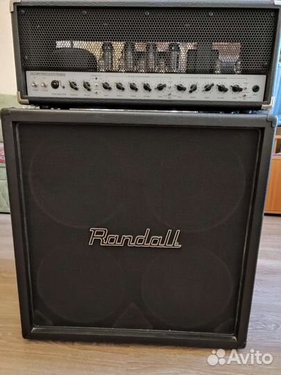 Ламповый усилитель + кабинет + лампы комплект