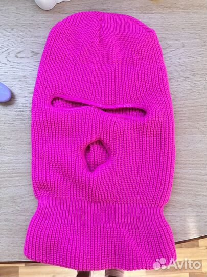 Балаклава вязаная женская