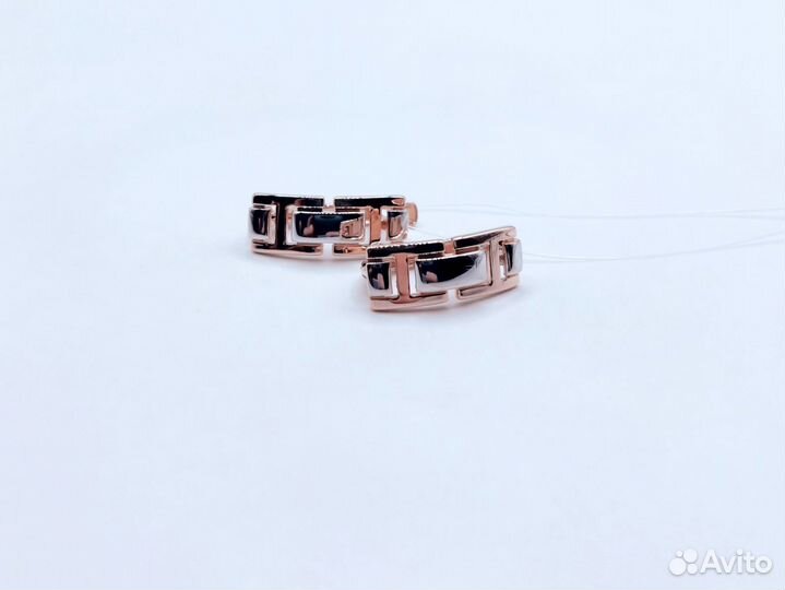 Серьги без вставок