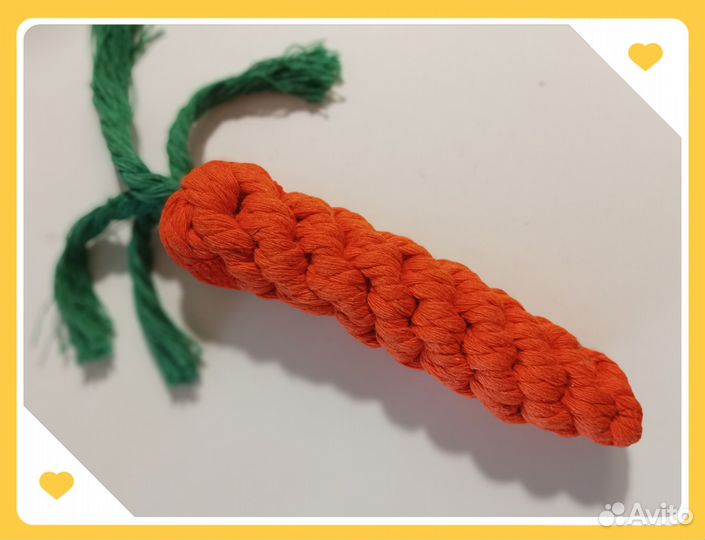 Игрушка для собак Морковка