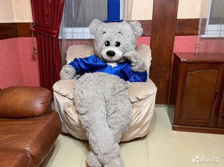 Аренда костюма медведя прокат ростовая кукла