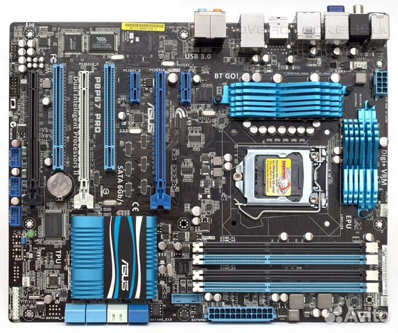 Материнская плата 1155 asus P8P67Pro+i7 3770+16Gb купить в Москве ...