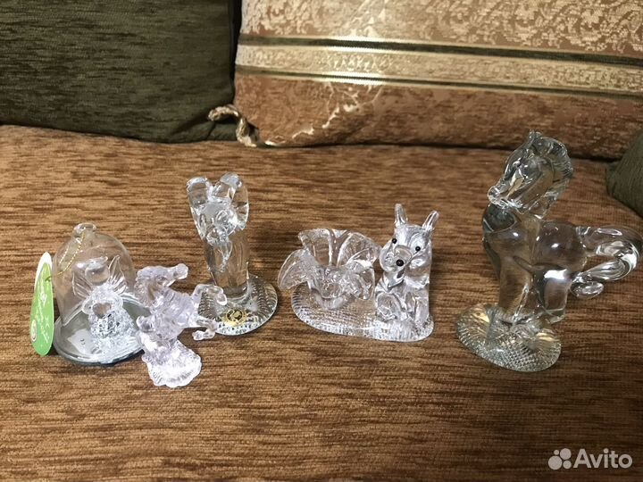 Хрустальные фигурки