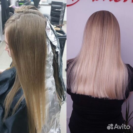 Выход из черного. Окрашивание волос