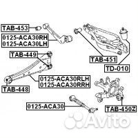 Сайленблок задней цапфы плавающий (toyota RAV4 ACA