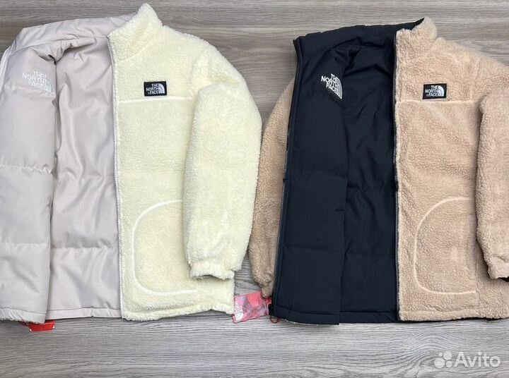 Куртка The North Face барашек двусторонняя