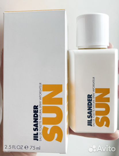 Туалетная вода Jil Sander Sun 75 мл