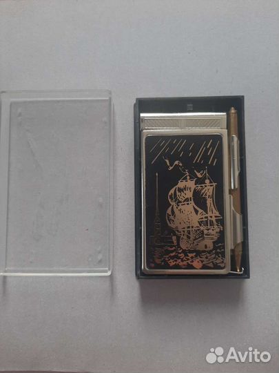 Сувенирныйблокнот в металлическом корпусе