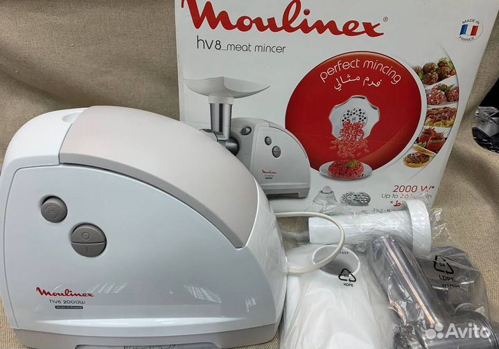 Бронь Мясорубка электрическая бу moulinex