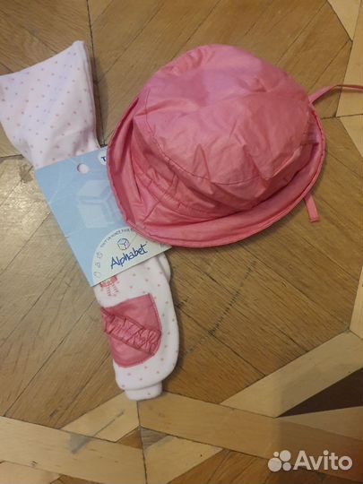 Шапуа и шарф новые на девочку