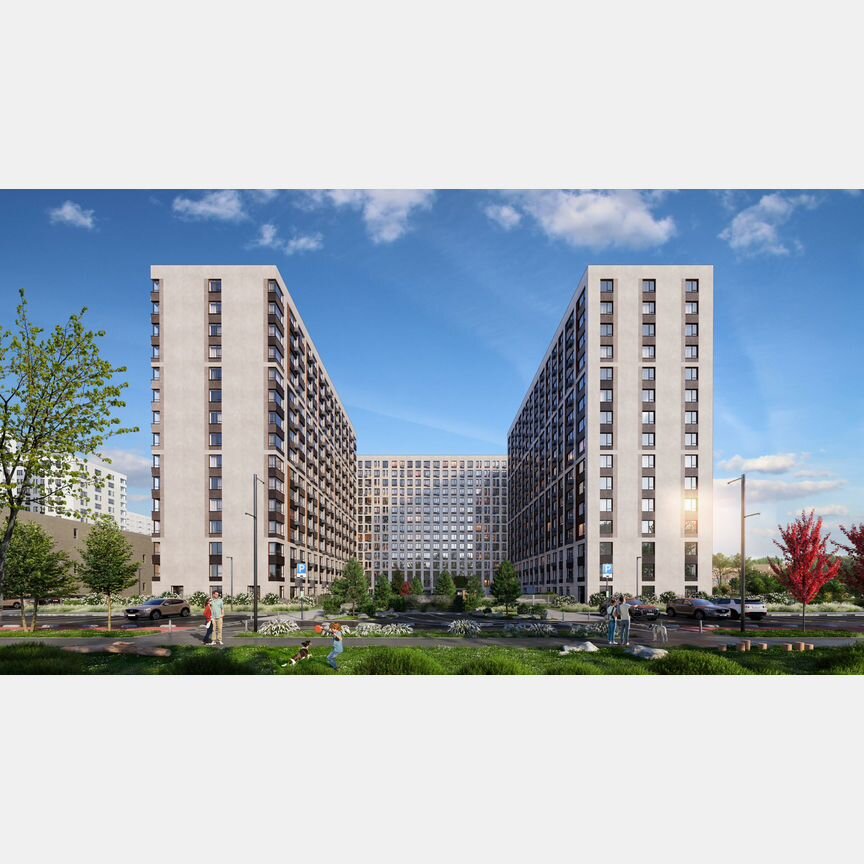 3-к. квартира, 86 м², 14/15 эт.