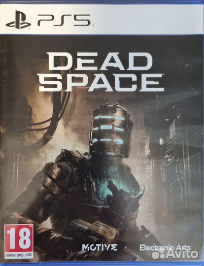 Диск б/у для ps5 dead space remake