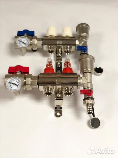 Коллекторная группа с расходомерами 1