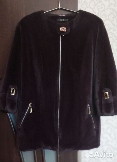 Полушубок из искусственного меха