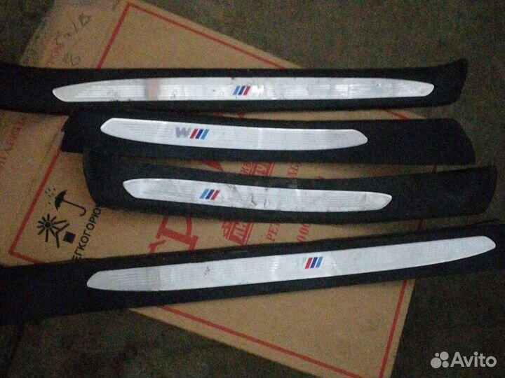 Порожки декоративные бмв е60 BMW e60