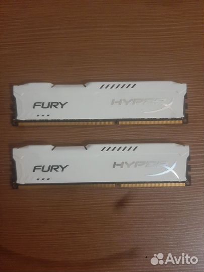 Оперативная память Kingston HyperX fury White Seri