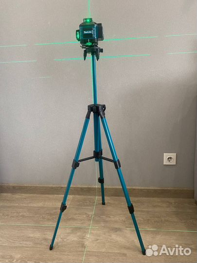 Лазерный уровень makita 4D нивелир 16 линий