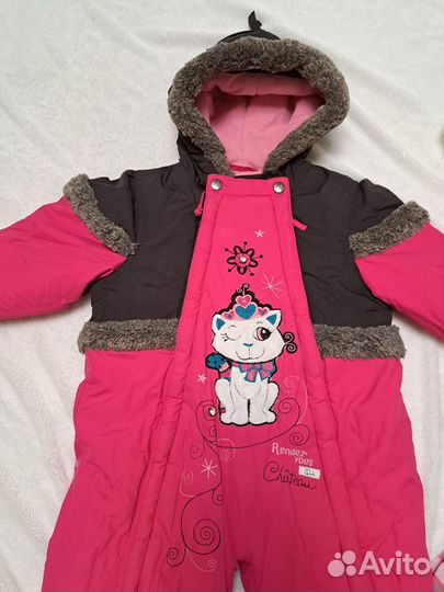 Комбинезон деми для девочки Peluche&tartine 86