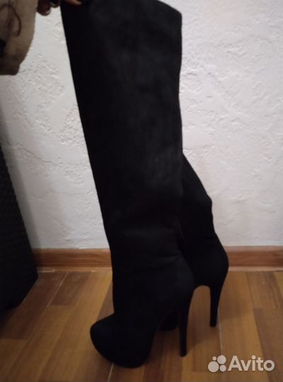 Сапоги ботфорты