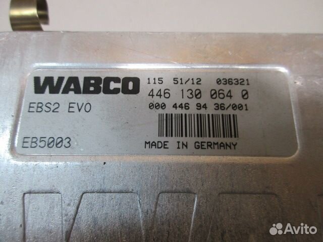 Блок управления EBS Mercedes Benz Actros MP3