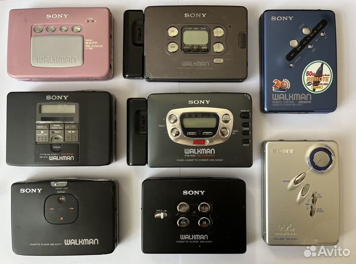 Кассетный плеер sony Walkman