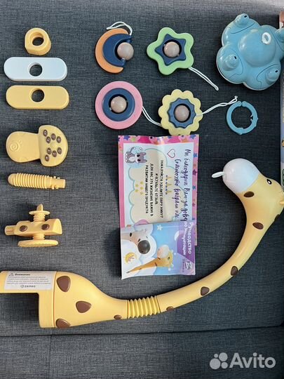 Детский мобиль в кроватку