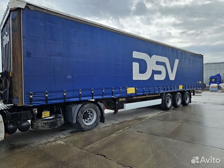 Полуприцеп шторный Krone SDP27, 2008