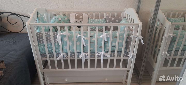 Продам детскую кроватку Гандылян