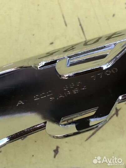Mercedes W222 AMG Рест хром бампера переднего L