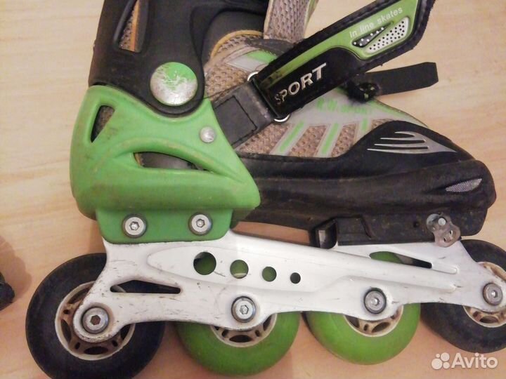 Роликовые коньки детские раздвижные