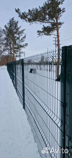 Сетка сварная 3Д для забора
