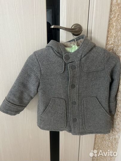 Пальто для мальчика 98
