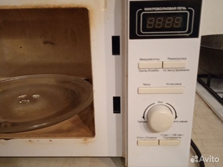 Микроволновка бу рабочая
