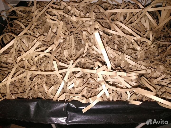 Наполнитель бумажный крафтовый цветной