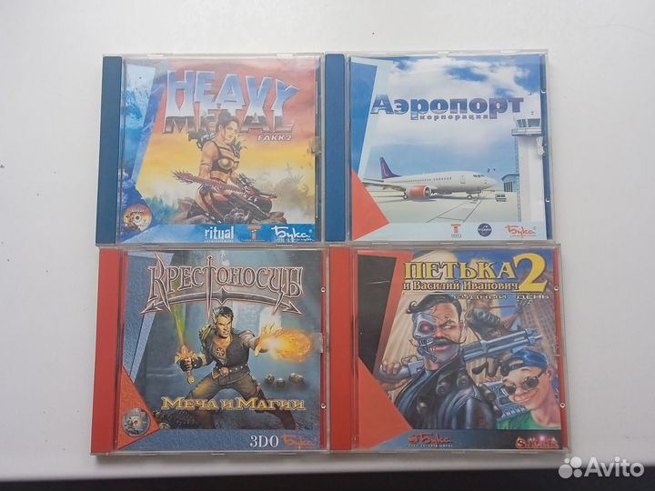 Компьютерные игры от Буки (лицензионные диски)