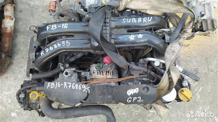 Двигатель Subaru Impreza GP2 FB16