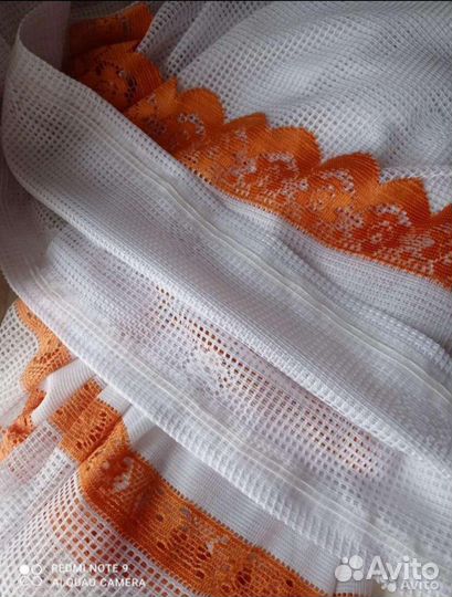 Тюль очень красивый. выс 170см. шир 285см
