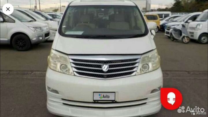 Обвес, Пороги,Губа на Тойота Альфард ANH10. ANH15