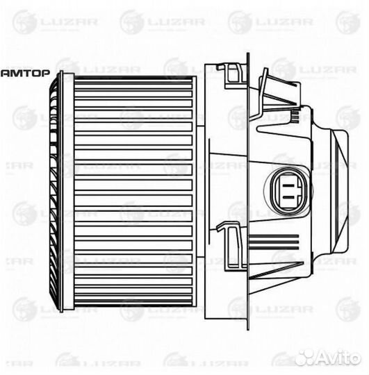 Luzar LFH2027 LFH 2027 luzar Э/вентилятор отоп. Pe