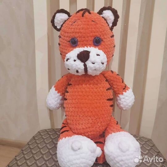 Тигренок вязаный