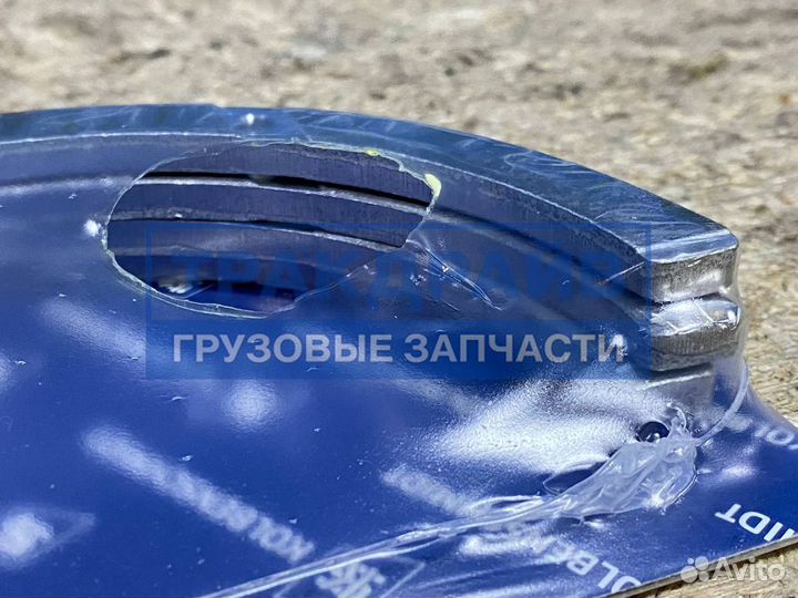 Упорные полукольца коленвала Мерседес Актрос комплект 4 шт. STD