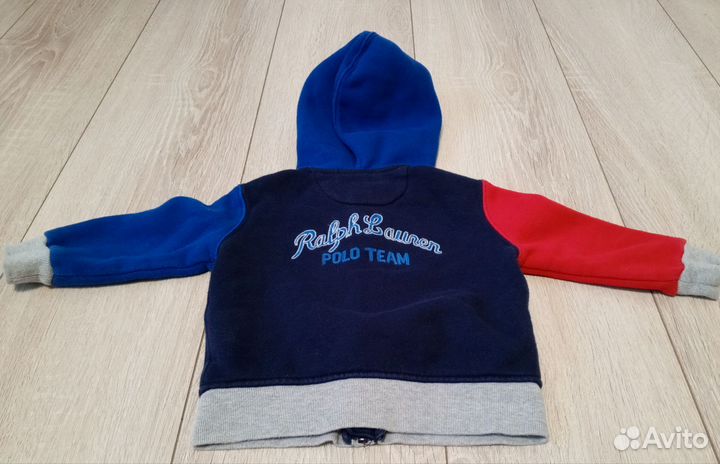 Фирменная толстовка на молнии р 9 мес