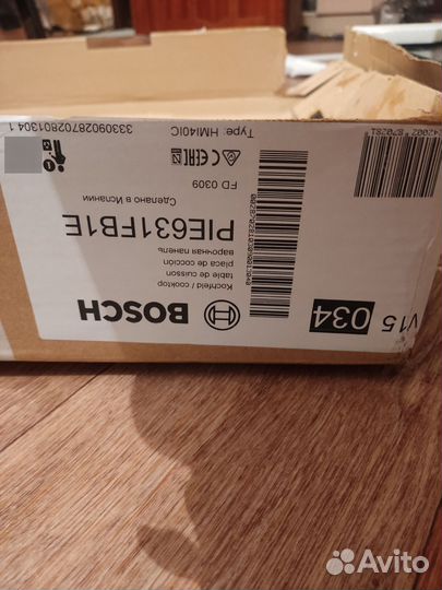 Индукционная варочная панель Bosch PIE631FB1E