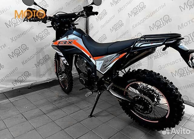 Мотоцикл regulmoto CR-X 300 (с птс) черный-оранжев