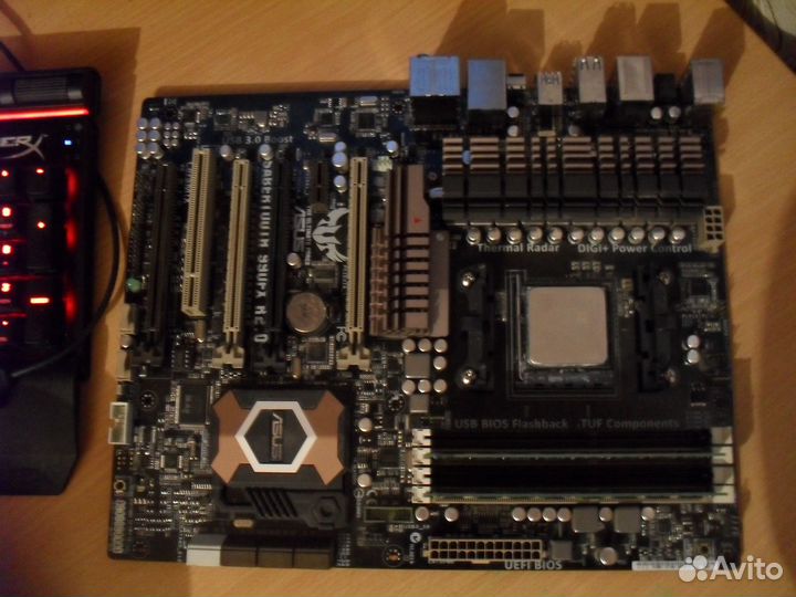 Комплект am3+ sabertooth 990fx r2.0 + fx8350+16gb