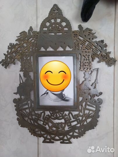 Фоторамка металлическая